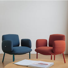 ELIZA Cloud Lounge Chair with Armrest เก้าอี้โซฟา เบาะผ้า พร้อมที่วางแขน
