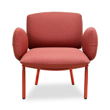 ELIZA Cloud Lounge Chair with Armrest เก้าอี้โซฟา เบาะผ้า พร้อมที่วางแขน - favchair.