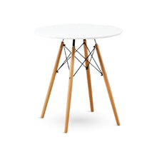 EM Coffee Table โต๊ะกาแฟ ทรงกลม ขาไม้แท้ - favchair.
