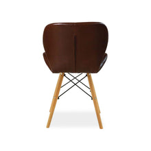 EM GeoLux Chair เก้าอี้รับประทานอาหาร เบาะหนัง - favchair.