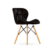 EM GeoLux Chair เก้าอี้รับประทานอาหาร เบาะหนัง - favchair.