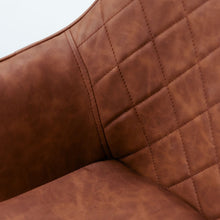 GANDALF Lux Chair with Armrest เก้าอี้รับประทานอาหาร เบาะหนัง มีที่วางแขน - favchair.