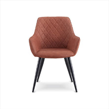 GANDALF Lux Chair with Armrest เก้าอี้รับประทานอาหาร เบาะหนัง มีที่วางแขน - favchair.