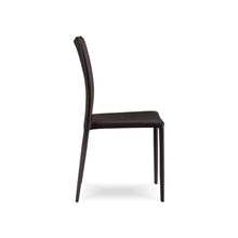 HARALD Lux Chair เก้าอี้รับประทานอาหาร เบาะหนัง ขาเหล็ก - favchair.