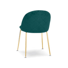HEIMDALL GoldGlam Chair เก้าอี้รับประทานอาหาร เบาะกำมะหยี่ ขาทอง - favchair.