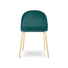HEIMDALL GoldGlam Chair เก้าอี้รับประทานอาหาร เบาะกำมะหยี่ ขาทอง - favchair.