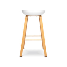 HEY Barstool สตูลสูง ขาเหล็กลายไม้ - favchair.