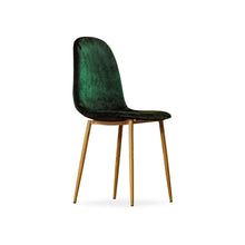 TULIPA Glam Chair เก้าอี้รับประทานอาหาร เบาะผ้ากำมะหยี่ - favchair.