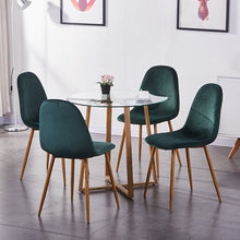 TULIPA Glam Chair เก้าอี้รับประทานอาหาร เบาะผ้ากำมะหยี่ - favchair.