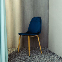 TULIPA Glam Chair เก้าอี้รับประทานอาหาร เบาะผ้ากำมะหยี่ - favchair.