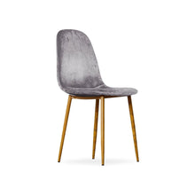 TULIPA Glam Chair เก้าอี้รับประทานอาหาร เบาะผ้ากำมะหยี่ - favchair.