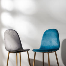 TULIPA Glam Chair เก้าอี้รับประทานอาหาร เบาะผ้ากำมะหยี่ - favchair.