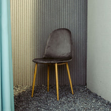 TULIPA Glam Chair เก้าอี้รับประทานอาหาร เบาะผ้ากำมะหยี่ - favchair.
