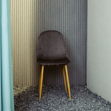 TULIPA Glam Chair เก้าอี้รับประทานอาหาร เบาะผ้ากำมะหยี่ - favchair.