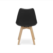 TULIPA Wood Chair เก้าอี้รับประทานอาหาร เบาะหนัง - favchair.