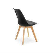 TULIPA Wood Chair เก้าอี้รับประทานอาหาร เบาะหนัง - favchair.