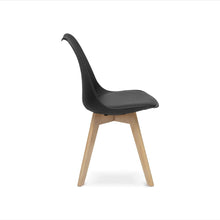 TULIPA Wood Chair เก้าอี้รับประทานอาหาร เบาะหนัง - favchair.