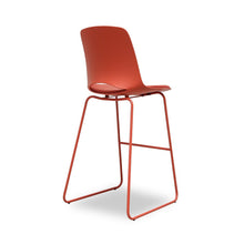 TULOK Barstool with Metal Legs สตูลสูง มีพนักพิง ขาเหล็ก - favchair.