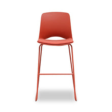 TULOK Barstool with Metal Legs สตูลสูง มีพนักพิง ขาเหล็ก - favchair.