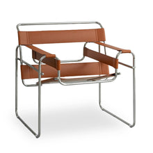 WASELY Lux Chair เก้าอี้โครงเหล็ก ผสานแผ่นหนัง - favchair.