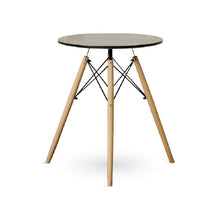 EM Coffee Table โต๊ะกาแฟ ทรงกลม ขาไม้แท้ - favchair.