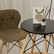 EM Coffee Table โต๊ะกาแฟ ทรงกลม ขาไม้แท้ - favchair.