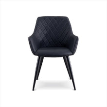 GANDALF Lux Chair with Armrest เก้าอี้รับประทานอาหาร เบาะหนัง มีที่วางแขน - favchair.