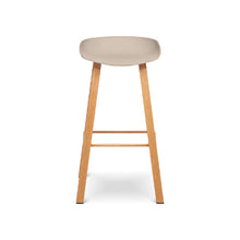 HEY Barstool สตูลสูง ขาเหล็กลายไม้ - favchair.